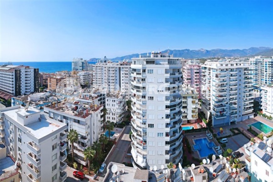 Благоустроенный дуплекс с видом на Средиземное море, планировкой 3+1, в районе Махмутлар-id-4889-фото-23