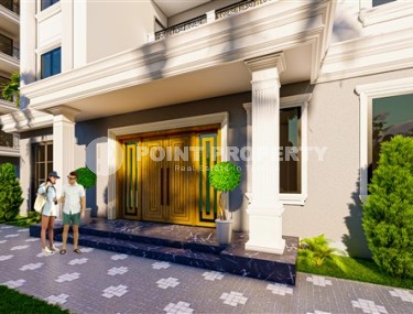 Двухуровневые апартаменты с видовой террасой, на этапе строительства, планировкой 2+1, район верхняя Оба-id-4890-фото-2