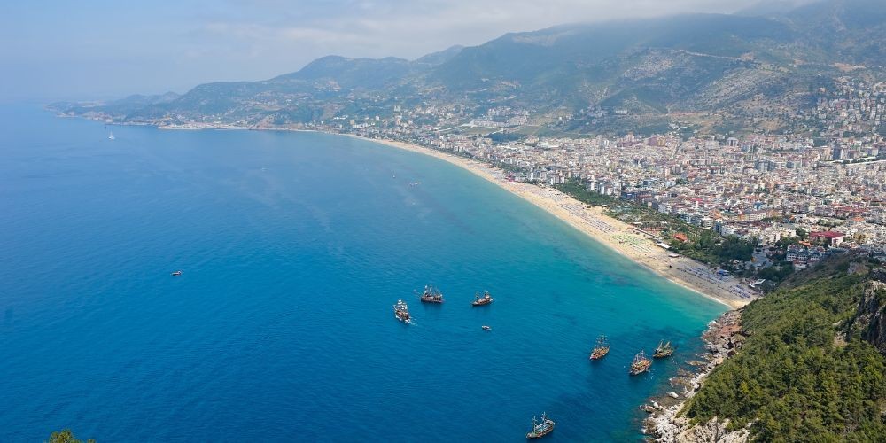 The best beaches of Alanya in Turkey
