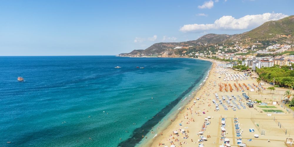 The best beaches of Alanya in Turkey