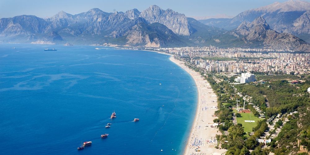 The best beaches of Alanya in Turkey