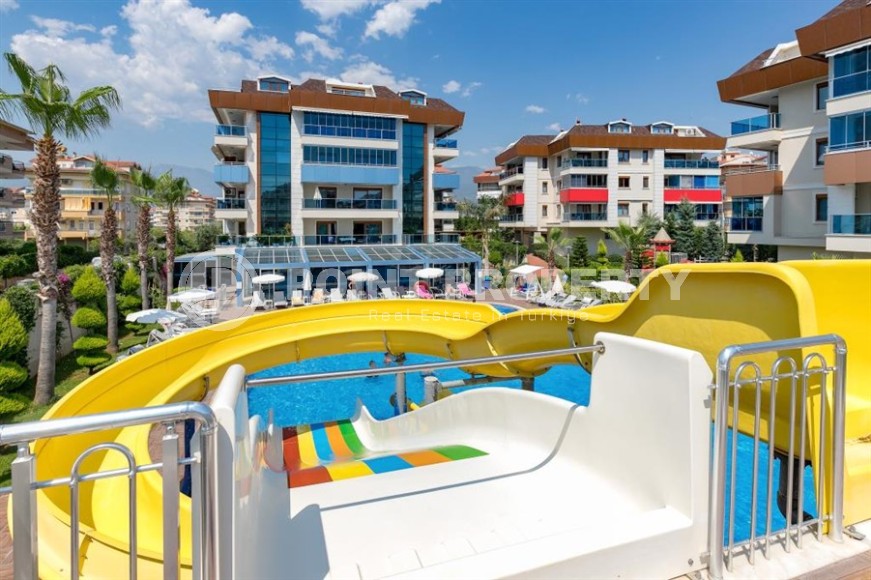 Charming one-bedroom apartment of 75 m2 with furniture located in Alanya, Oba-id-4894-photo-13