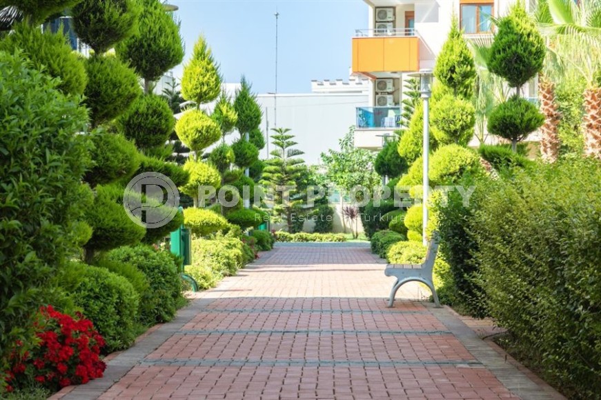 Charming one-bedroom apartment of 75 m2 with furniture located in Alanya, Oba-id-4894-photo-16