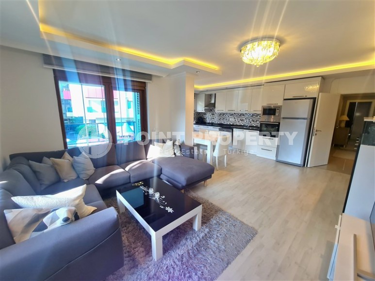 Современные 3+1 апартаменты с площадью 120 м2 и мебелью находящиеся в районе Оба-id-4895-фото-2