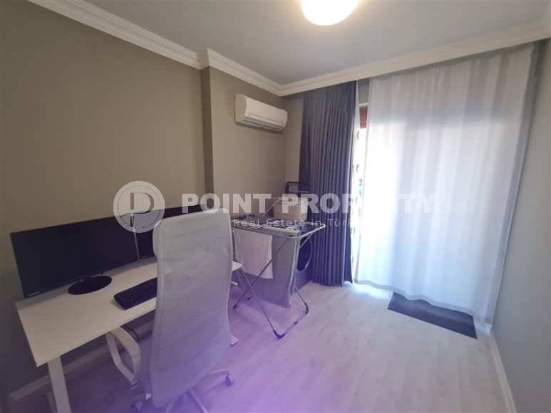 Современные 3+1 апартаменты с площадью 120 м2 и мебелью находящиеся в районе Оба-id-4895-фото-11