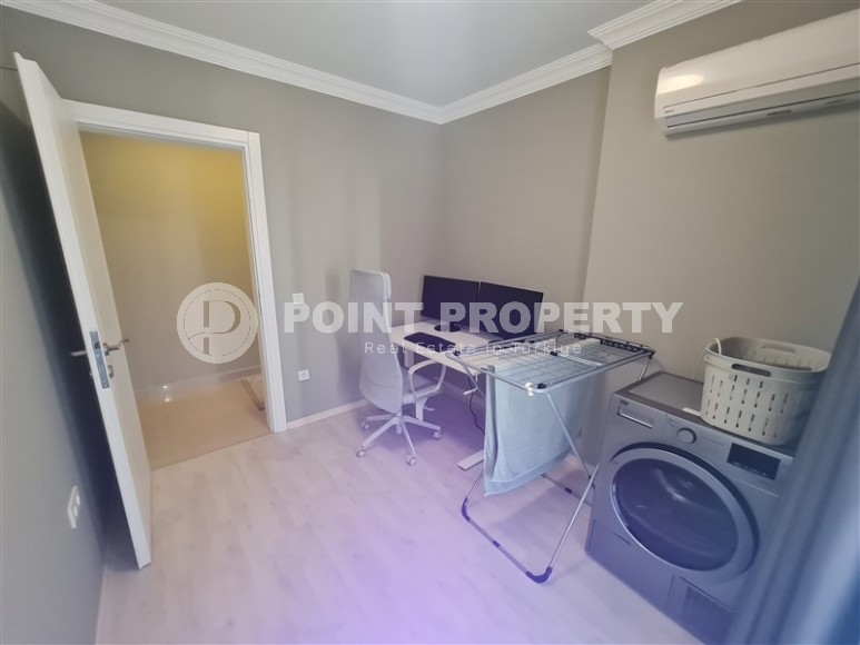 Современные 3+1 апартаменты с площадью 120 м2 и мебелью находящиеся в районе Оба-id-4895-фото-12