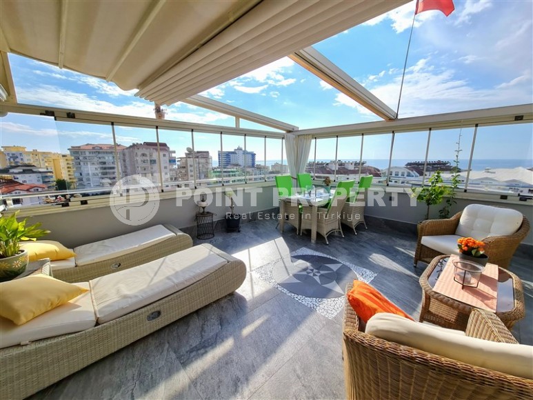 Восхитительный по внутреннему убранству меблированный пентхаус 3+1 с площадью 180 м2, район Тосмур-id-4897-фото-18