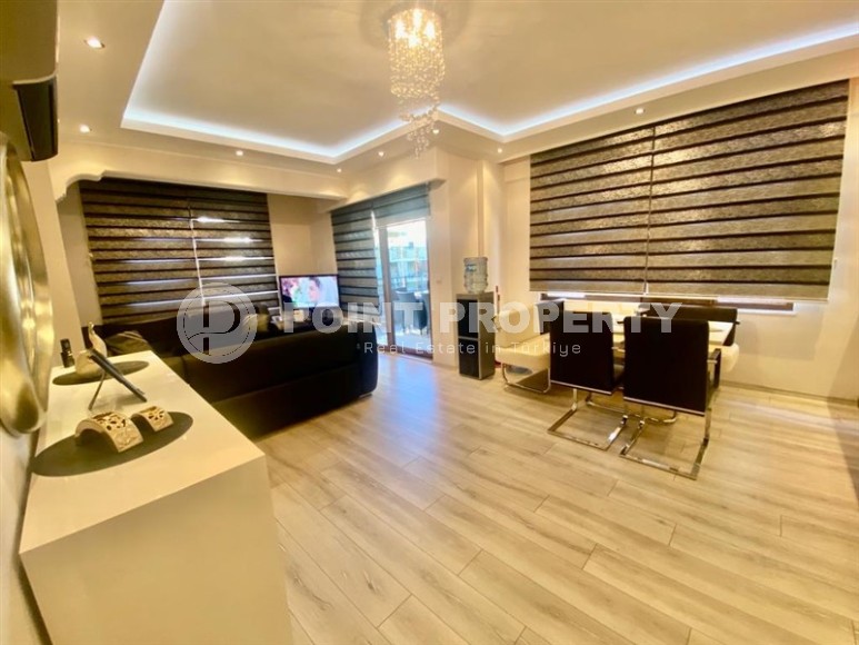 Обустроенные апартаменты с четырьмя комнатами общей площадью 120 м2, район Оба-id-4898-фото-3