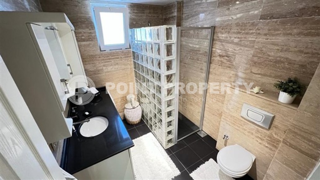 Comfortable apartment with modern design one kilometer from the sea in a quiet area of Alanya - Cikcilli-id-4899-photo-9