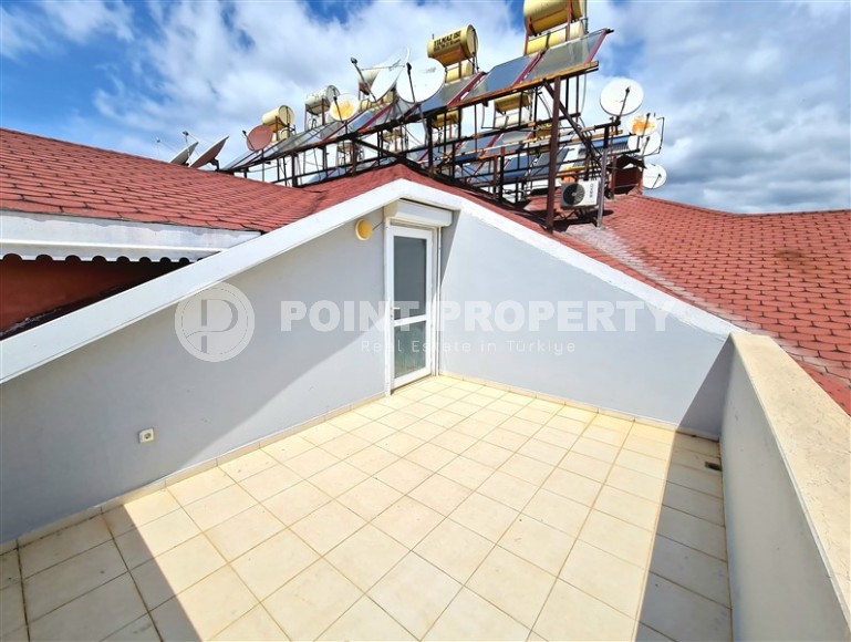 Comfortable two-level apartment with furniture 500 meters from the center of Oba district-id-4902-photo-17