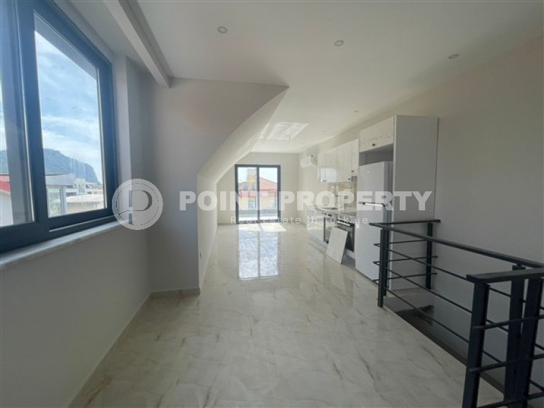 Двухуровневая квартира в чистовой отделке, планировкой 2+1 в центре города Аланья-id-4907-фото-6