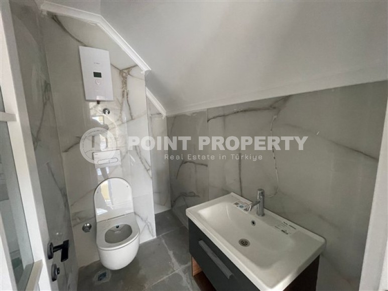 Двухуровневая квартира в чистовой отделке, планировкой 2+1 в центре города Аланья-id-4907-фото-9