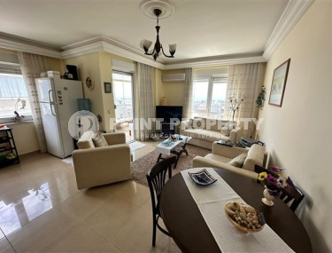 Cozy, furnished, one-bedroom apartment with beautiful sea views, in the Alanya-Cikcilli area-id-4909-photo-1