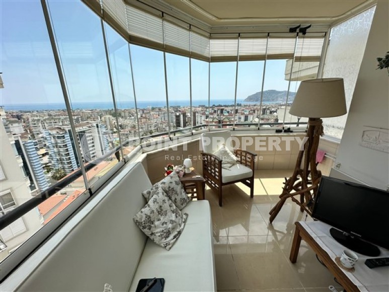 Cozy, furnished, one-bedroom apartment with beautiful sea views, in the Alanya-Cikcilli area-id-4909-photo-8