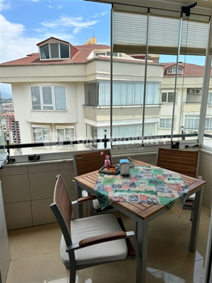 Cozy, furnished, one-bedroom apartment with beautiful sea views, in the Alanya-Cikcilli area-id-4909-photo-10