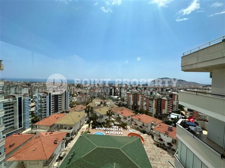 Cozy, furnished, one-bedroom apartment with beautiful sea views, in the Alanya-Cikcilli area-id-4909-photo-16
