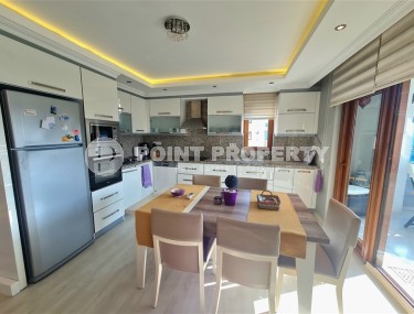 Комфортабельная квартира с современным дизайном, мебелью и бытовой техникой в 750 метрах от пляжа в районе Оба-id-4911-фото-5