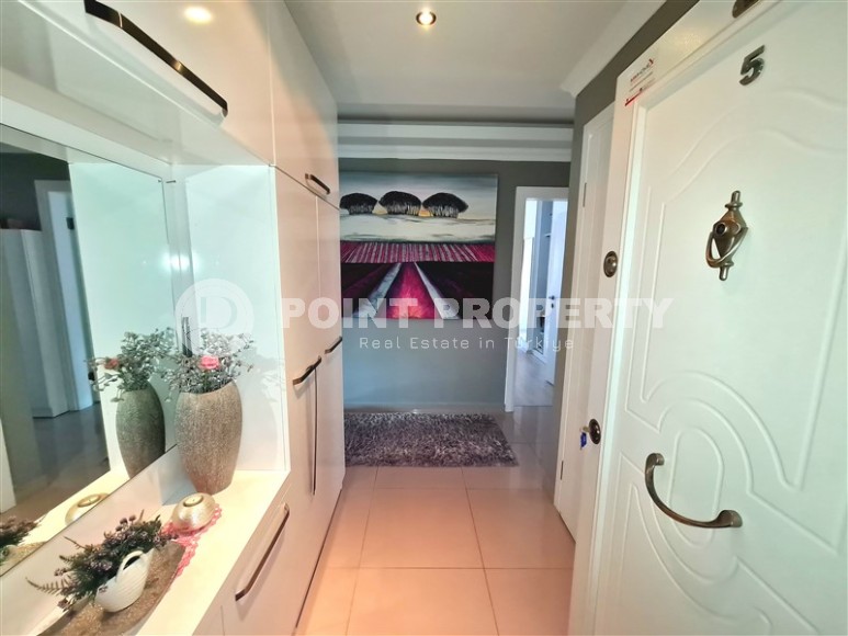 Комфортабельная квартира с современным дизайном, мебелью и бытовой техникой в 750 метрах от пляжа в районе Оба-id-4911-фото-6