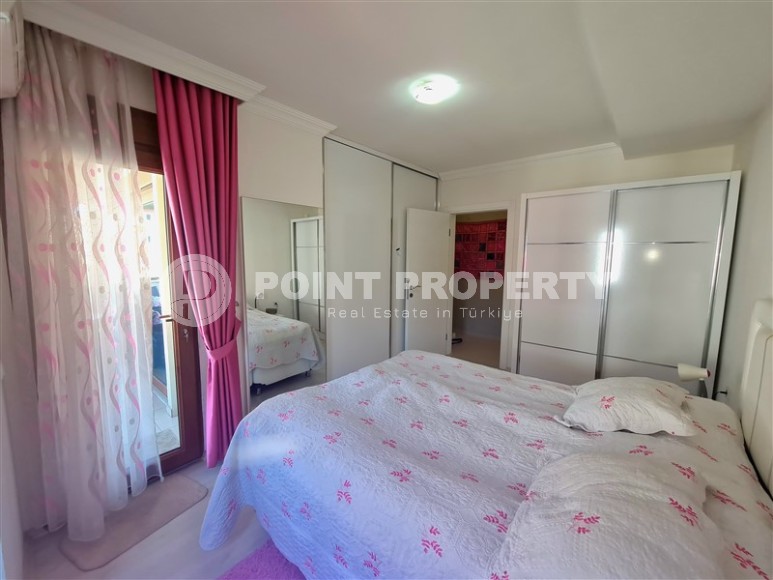 Комфортабельная квартира с современным дизайном, мебелью и бытовой техникой в 750 метрах от пляжа в районе Оба-id-4911-фото-11