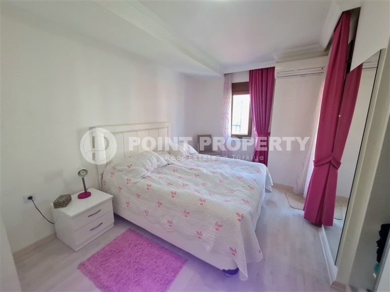 Комфортабельная квартира с современным дизайном, мебелью и бытовой техникой в 750 метрах от пляжа в районе Оба-id-4911-фото-12