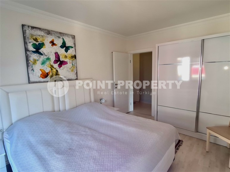 Комфортабельная квартира с современным дизайном, мебелью и бытовой техникой в 750 метрах от пляжа в районе Оба-id-4911-фото-13