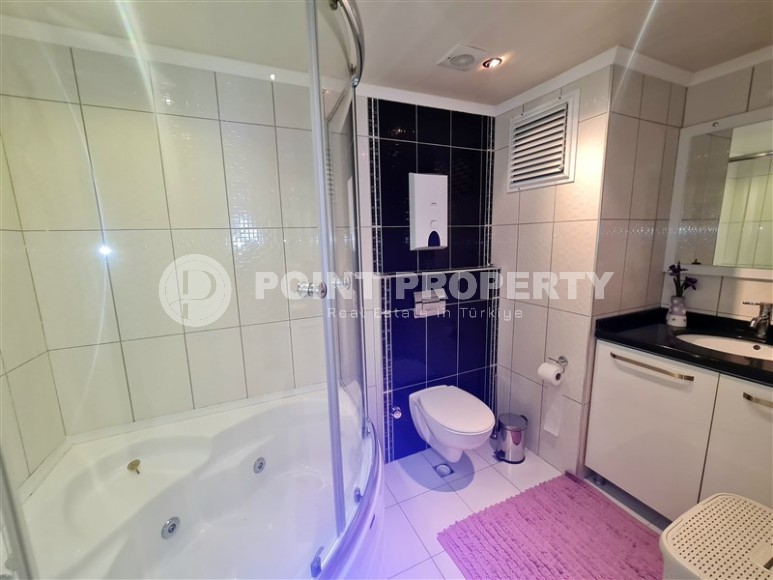 Комфортабельная квартира с современным дизайном, мебелью и бытовой техникой в 750 метрах от пляжа в районе Оба-id-4911-фото-17