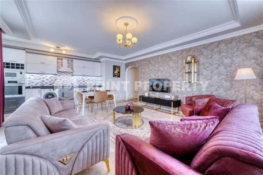 Комфортабельные апартаменты с современным дизайном и красивым панорамным видом, планировкой 3+1 в районе Махмутлар-id-4914-фото-2