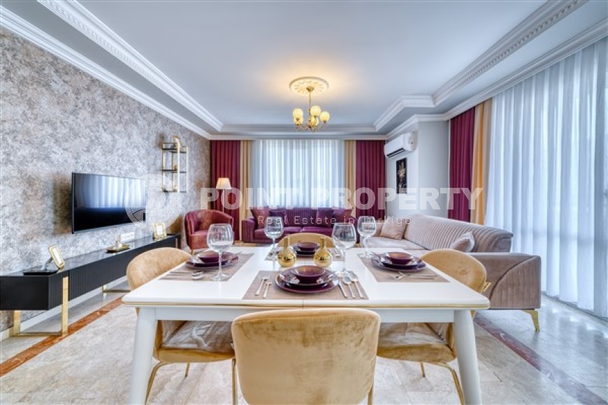 Комфортабельные апартаменты с современным дизайном и красивым панорамным видом, планировкой 3+1 в районе Махмутлар-id-4914-фото-3