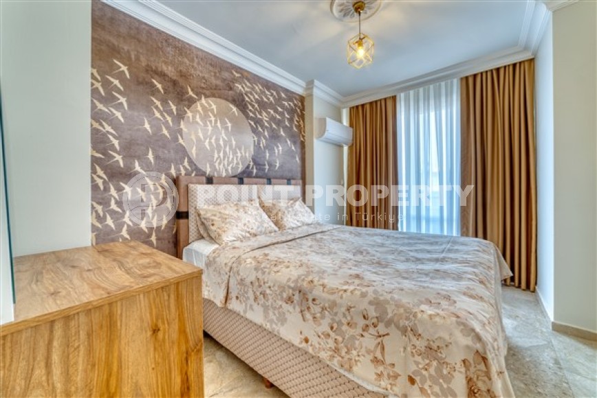 Комфортабельные апартаменты с современным дизайном и красивым панорамным видом, планировкой 3+1 в районе Махмутлар-id-4914-фото-6