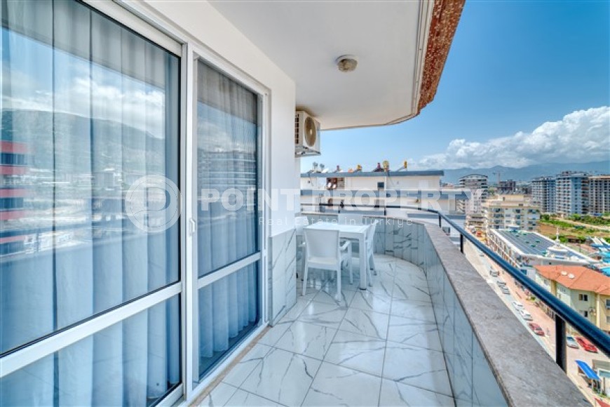 Комфортабельные апартаменты с современным дизайном и красивым панорамным видом, планировкой 3+1 в районе Махмутлар-id-4914-фото-12