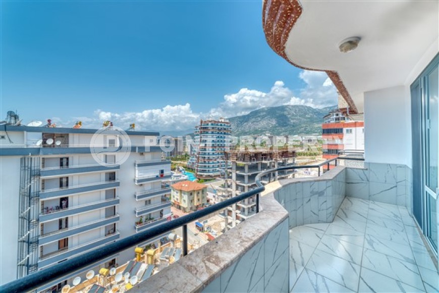 Комфортабельные апартаменты с современным дизайном и красивым панорамным видом, планировкой 3+1 в районе Махмутлар-id-4914-фото-14