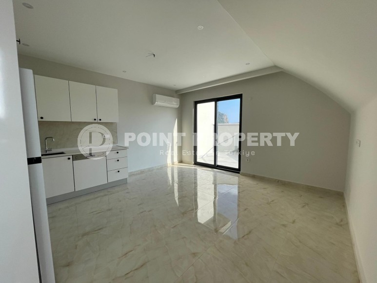 Двухуровневая квартира в чистовой отделке, планировкой 2+1 в центре города Аланья-id-4907-фото-3