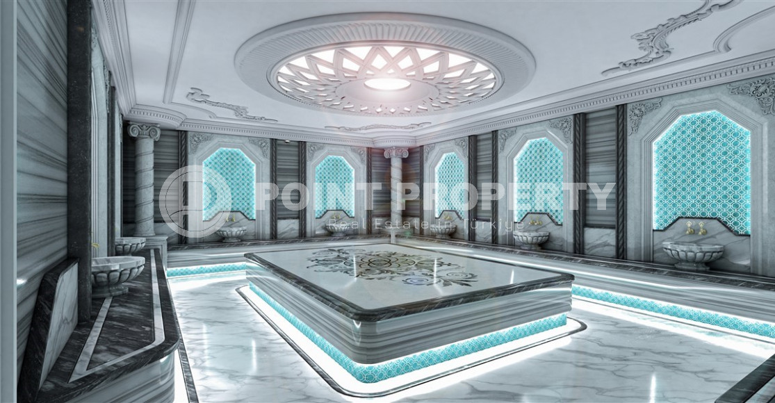 К продаже представлены комфортные апартаменты, начиная от уютно спланированных 1+1 до просторных дуплексов 3+1, в новейшем комплексе Окурджалара в 300 метрах от моря.-id-1051-фото-17