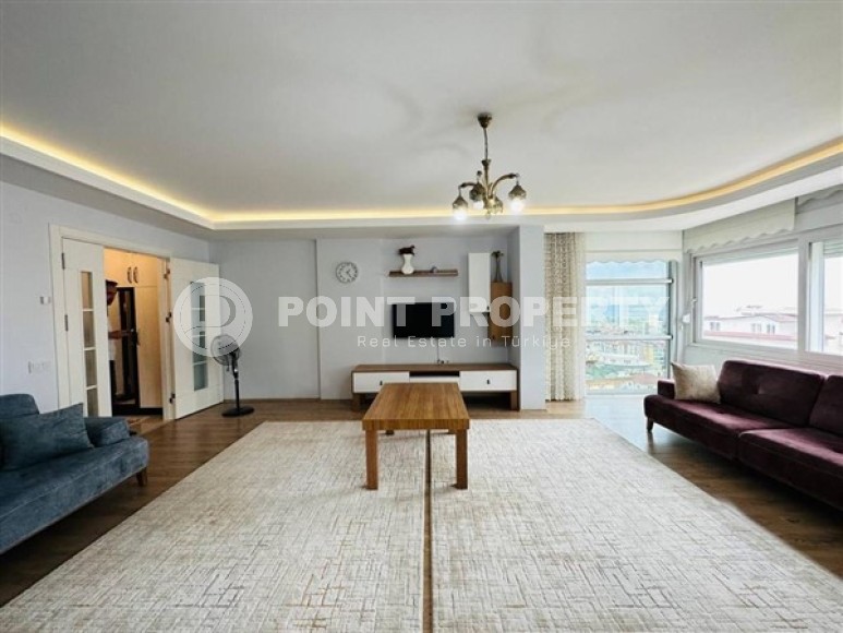 Превосходный большой пентхаус 4+1 с мебелью на 11 этаже комплекса с выходом на крышу, район Джикджилли-id-4921-фото-3