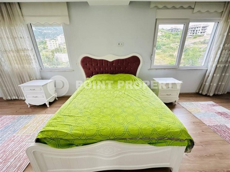 Превосходный большой пентхаус 4+1 с мебелью на 11 этаже комплекса с выходом на крышу, район Джикджилли-id-4921-фото-7