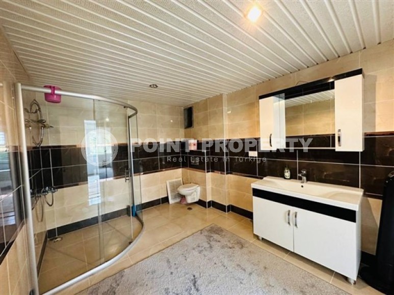 Превосходный большой пентхаус 4+1 с мебелью на 11 этаже комплекса с выходом на крышу, район Джикджилли-id-4921-фото-13