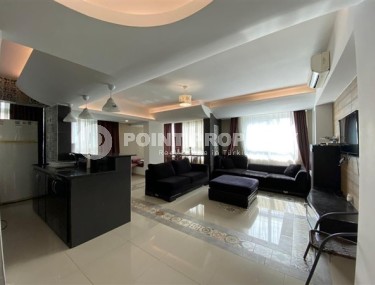 Трёхкомнатная квартира 2+1 с мебелью и оригинальным дизайном комнат, центр Аланьи-id-4923-фото-3