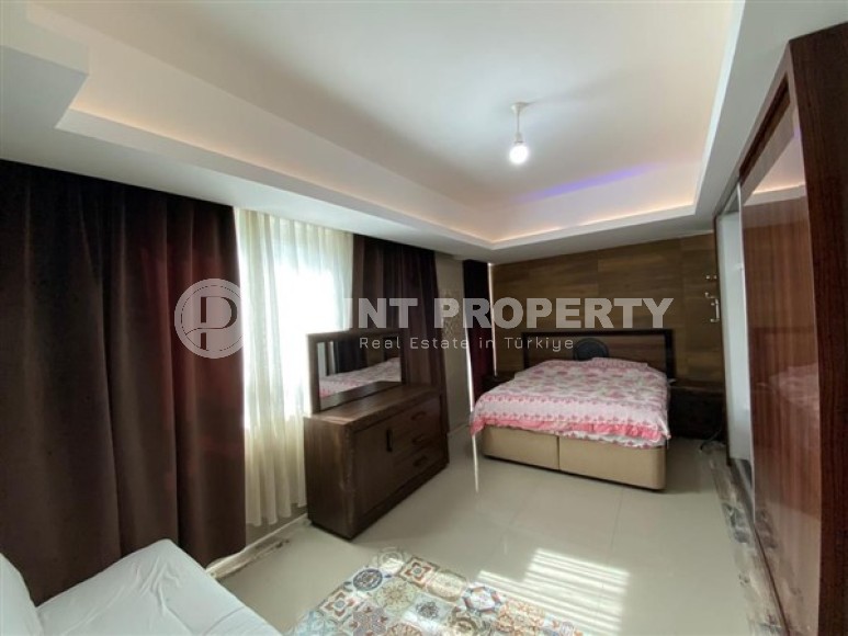 Трёхкомнатная квартира 2+1 с мебелью и оригинальным дизайном комнат, центр Аланьи-id-4923-фото-6