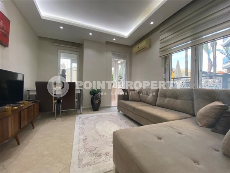 Two-room, furnished apartment within walking distance from the Mediterranean Sea, in the lower Oba area-id-4927-photo-1