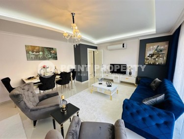 Стильная современная квартира 2+1 в 500 метрах от пляжа в зеленом, чистом районе Аланьи - Тосмур-id-4931-фото-3