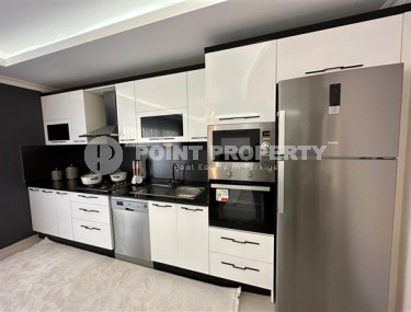 Стильная современная квартира 2+1 в 500 метрах от пляжа в зеленом, чистом районе Аланьи - Тосмур-id-4931-фото-4