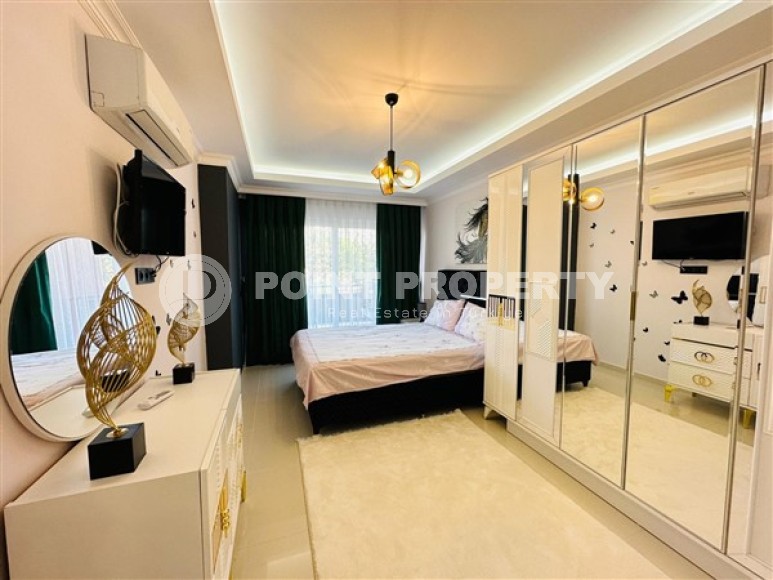 Стильная современная квартира 2+1 в 500 метрах от пляжа в зеленом, чистом районе Аланьи - Тосмур-id-4931-фото-6