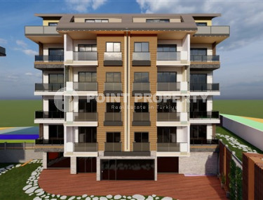 Two bedroom apartment, 90m² in a complex under construction, in Alanya - Oba-id-1400-photo-5