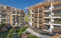 Two bedroom apartment, 90m² in a complex under construction, in Alanya - Oba-id-1400-photo-12