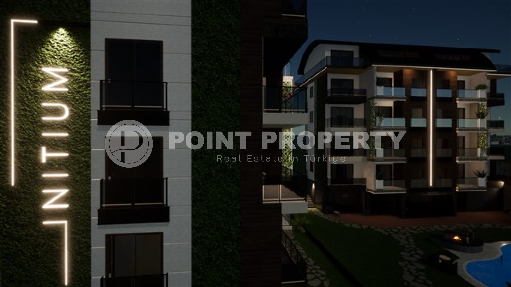 Two bedroom apartment, 90m² in a complex under construction, in Alanya - Oba-id-1400-photo-15