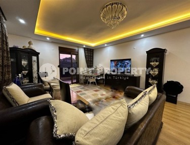 Двухуровневые апартаменты вблизи Торосских гор, с видовой террасой на Средиземное море, планировкой 3+1, в центре города Аланья-id-4936-фото-2