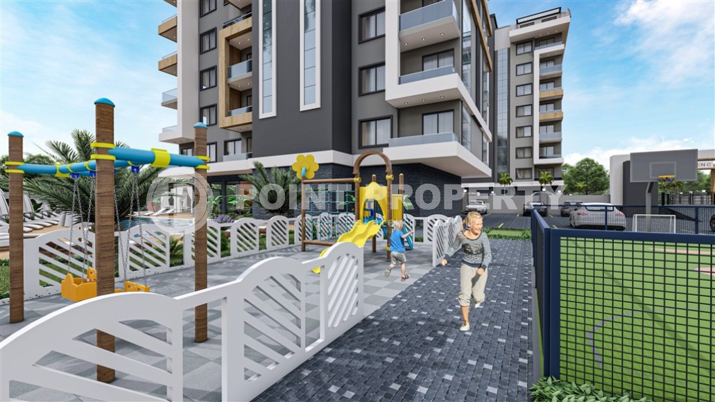 Апартаменты 44 м2 и двухуровневая квартира 92 м2 в резиденции на этапе окончания строительства, район Авсаллар-id-4939-фото-6