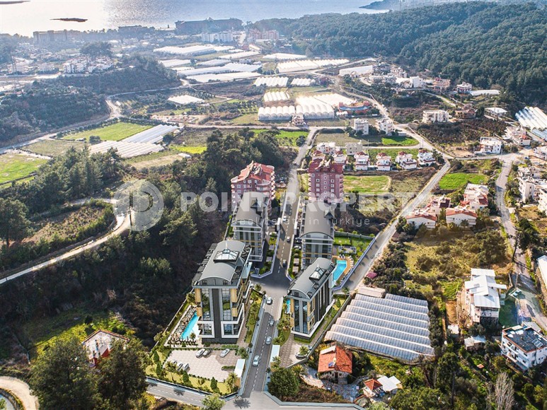 Апартаменты 44 м2 и двухуровневая квартира 92 м2 в резиденции на этапе окончания строительства, район Авсаллар-id-4939-фото-8