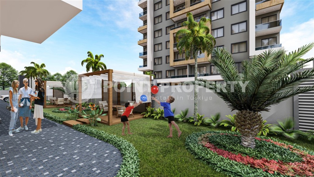 Апартаменты 44 м2 и двухуровневая квартира 92 м2 в резиденции на этапе окончания строительства, район Авсаллар-id-4939-фото-15