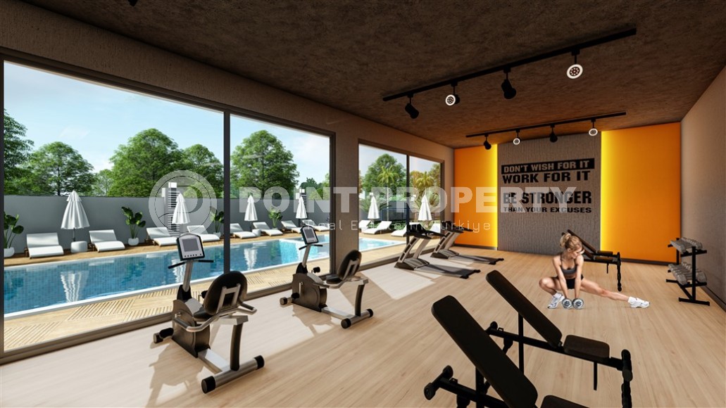 Апартаменты 44 м2 и двухуровневая квартира 92 м2 в резиденции на этапе окончания строительства, район Авсаллар-id-4939-фото-18